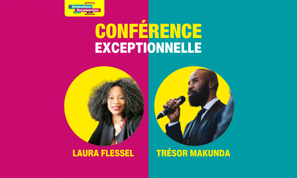 Une conférence inédite de Laura Flessel et Trésor Makunda parrains de la deuxième édition de Générations reconversion